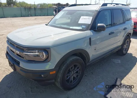 2021 Ford Bronco Sport Big Bend from USA, damaged, VIN 3FMCR9B66MRA59662